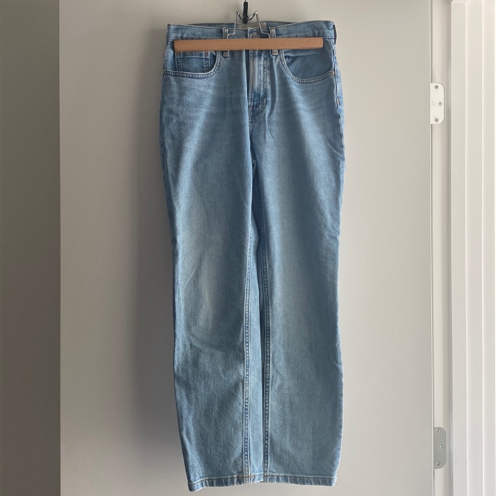 Everlane The Cheeky Jean, Size: 26 crop, Color: Sky Blue Wash